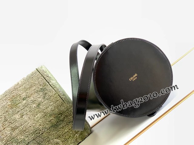 Celine專櫃2023新款BUCKET TRIOMPHE牛皮革水桶包 賽琳凱旋包系列水桶包 sldj2340